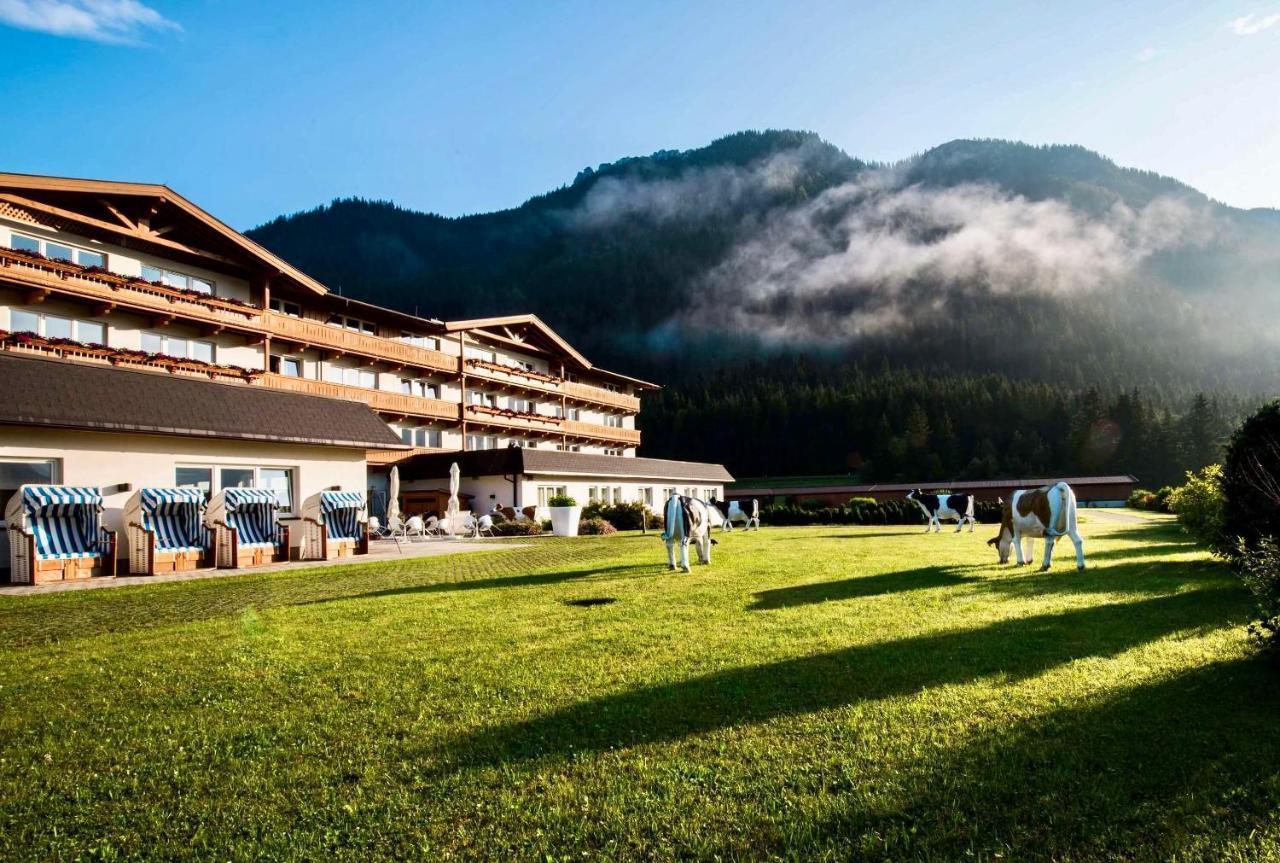 Elaya Hotel Steinplatte Ehemals Kuhotel By Rilano Waidring Exterior foto